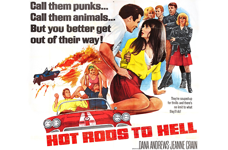 Hot Rods To Hell poster