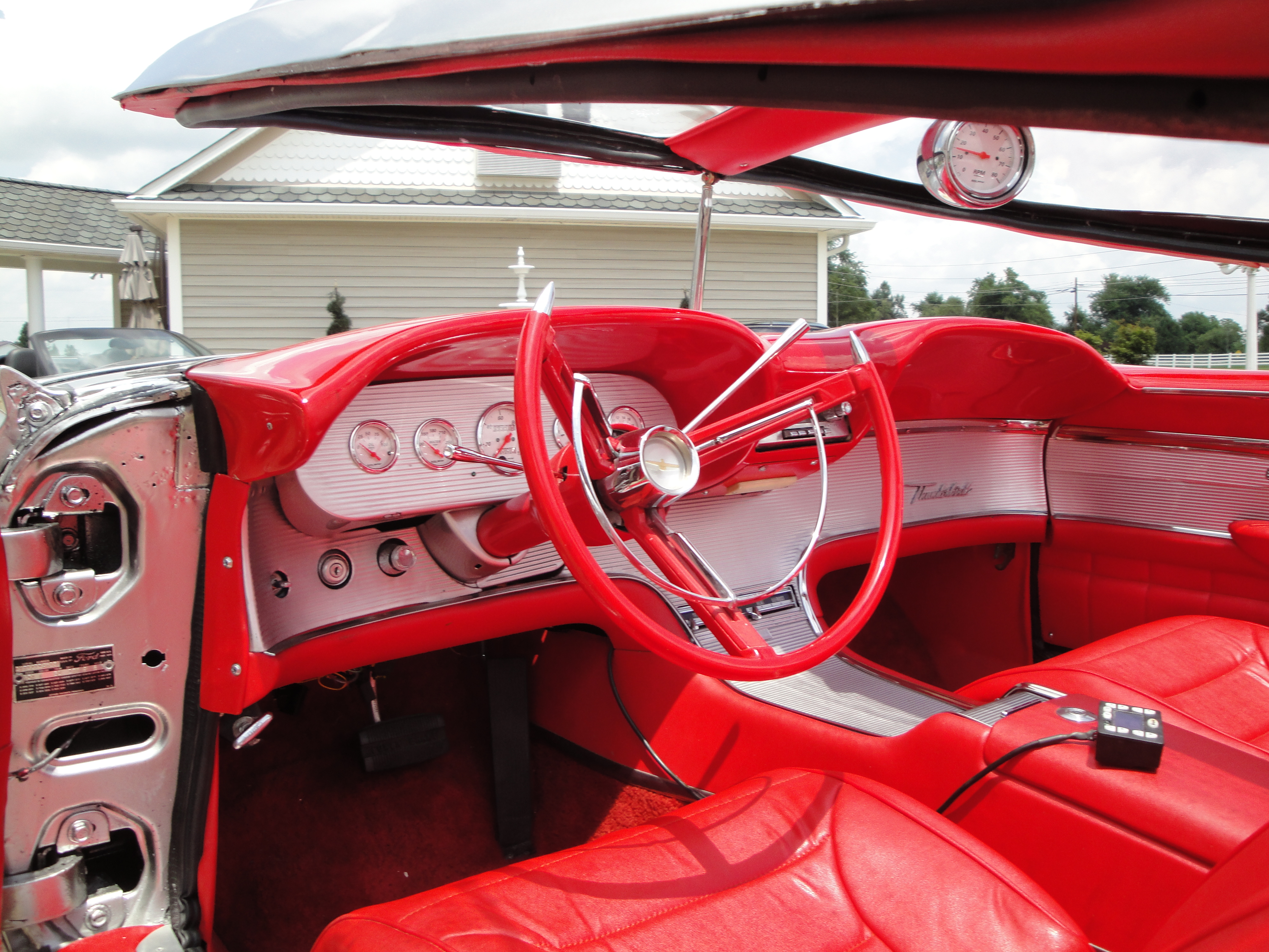 Thunderflite interior steering wheel
