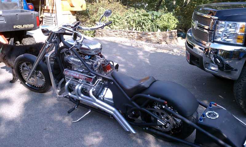 Custom Drag Chopper 1 another side view