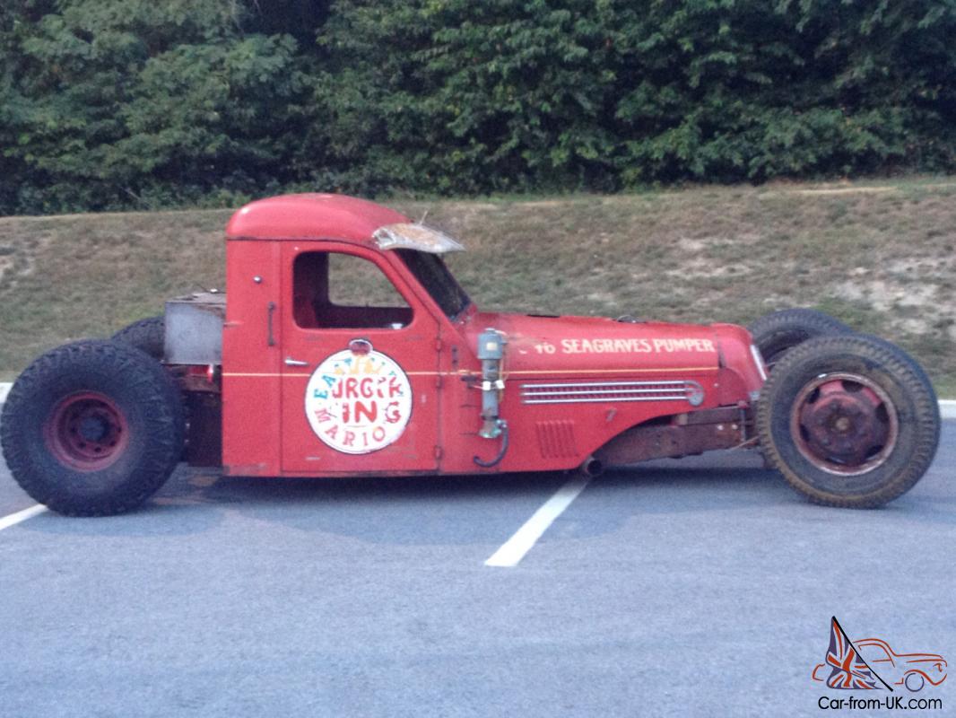 1946 Seagrave rat rod at first auction, photo 07