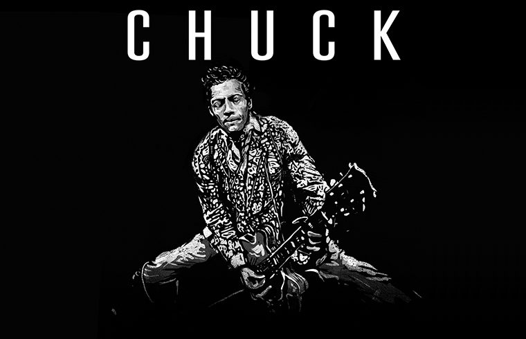 Album cover for Chuck Berry's Chuck (2017) made into a thumb.