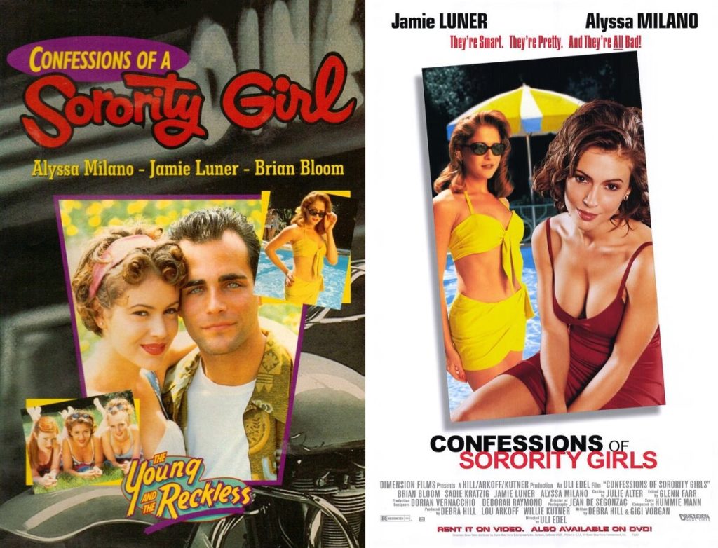 Confessions of a Sorority Girls, 1994, постеры к фильму