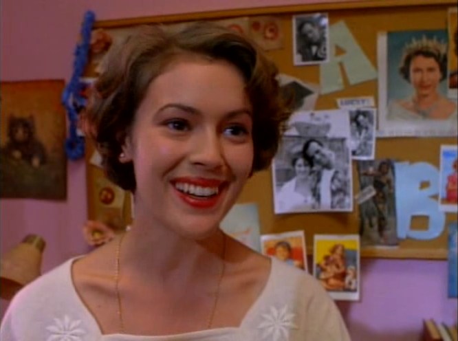 Алисса Милано в роли Риты, Признания студентки 1994