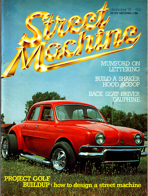Street Machine, December 1979 cover.