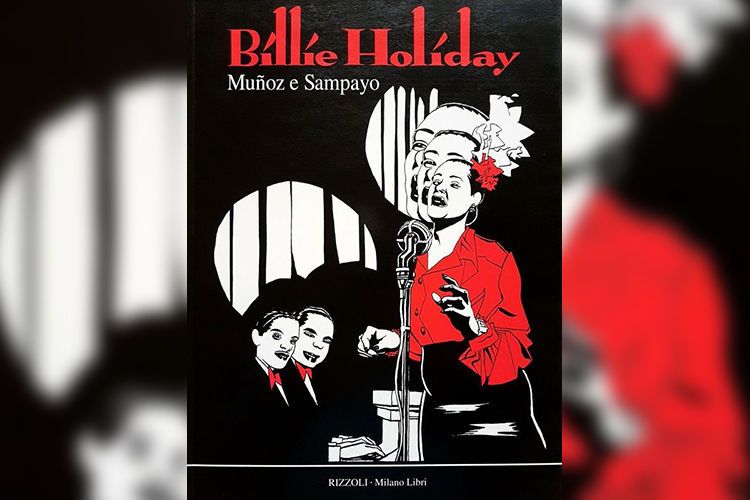 обложка графического романа Billie Holiday