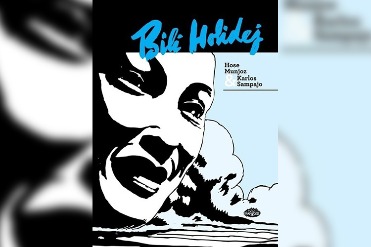 Билли Холидей, обложка комикса