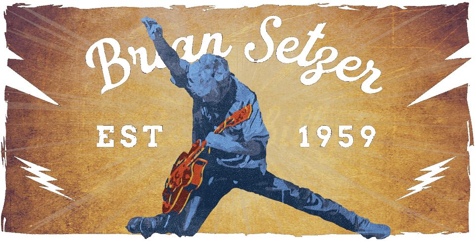 Brian Setzer logotype, est. 1959