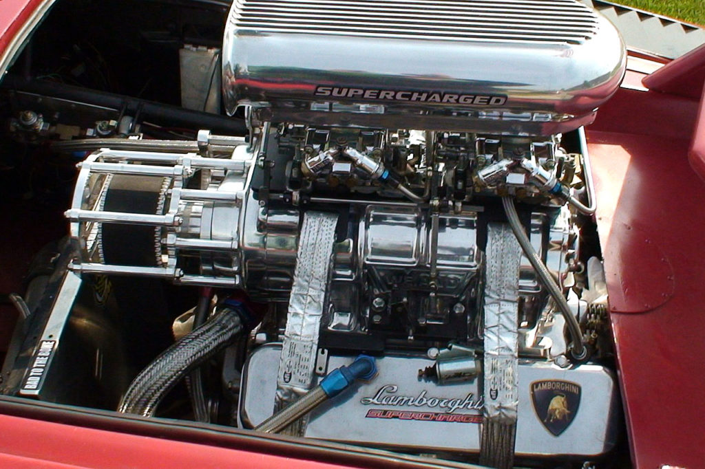 Lamborghini Countach с V8 и супернаддувом, фотография 3.