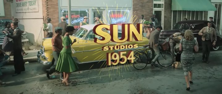 Sun Records, Мемфис 1954 года в фильме Элвис
