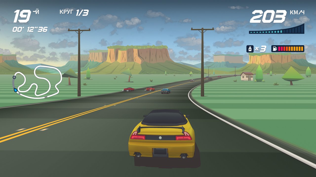 Horizon Chase Turbo, скриншот игры