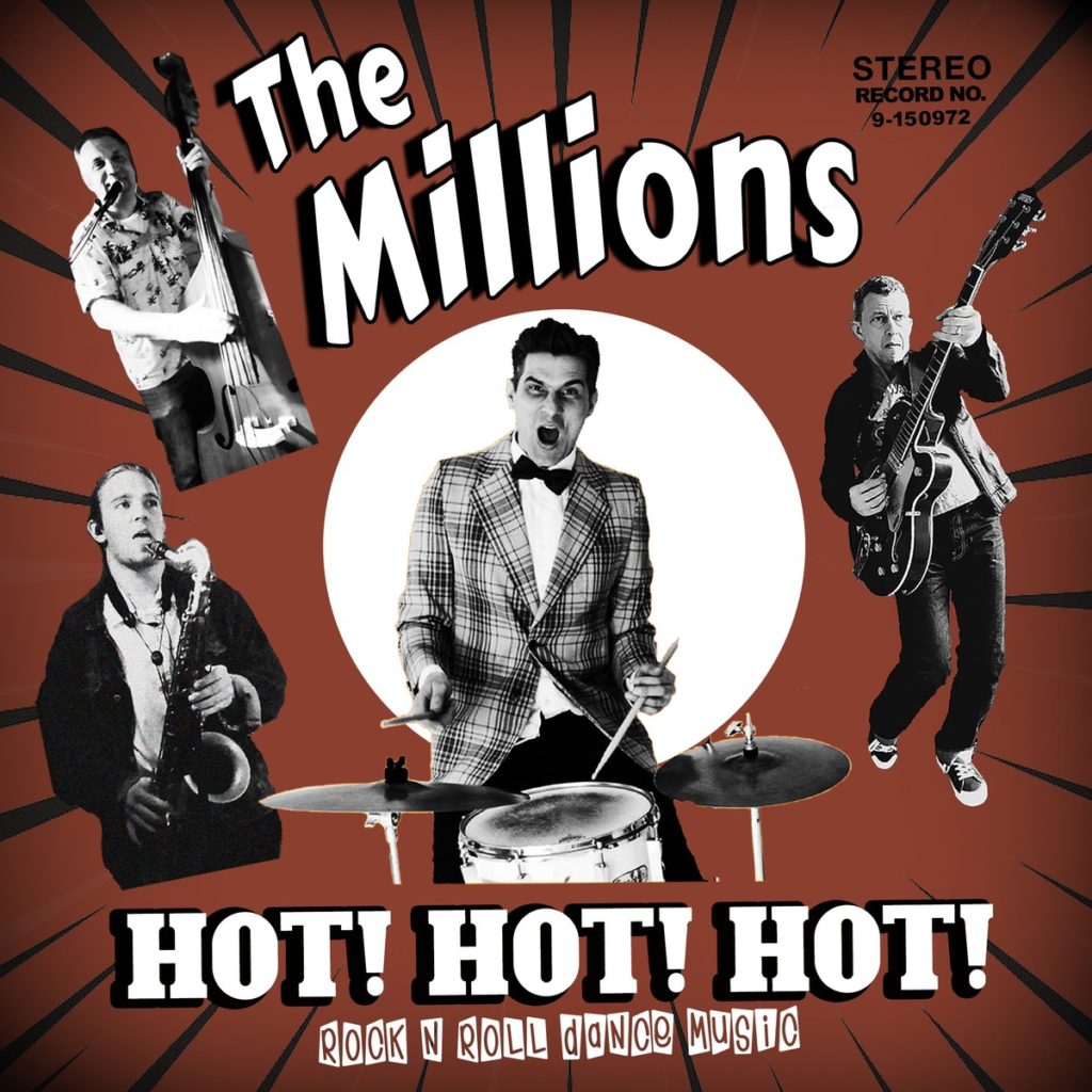 обложка CD альбома The Millions, Hot! Hot! Hot! 2023