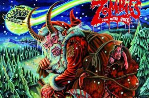 обзор альбома Bloody Unholy Christmas, BZFOS, Blood Sucking Zombies From Outer Space