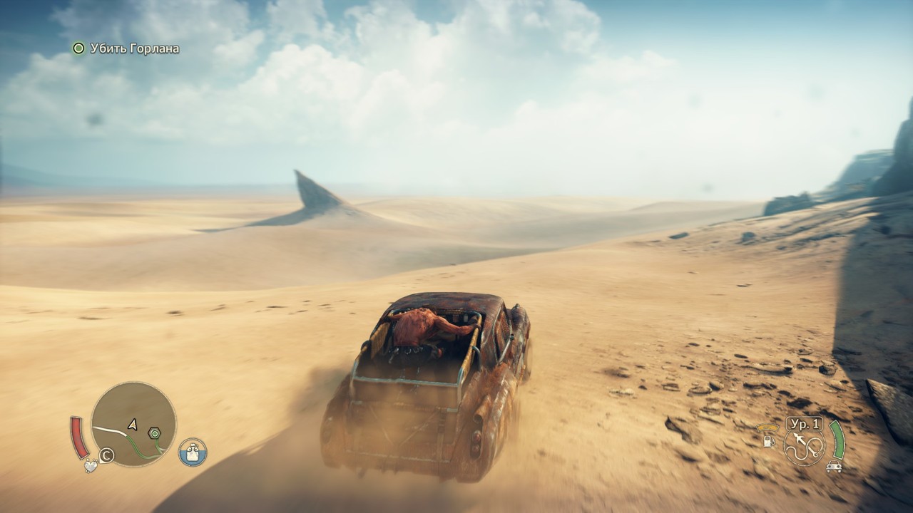 автомобиль Mad Max, скриншот из игры