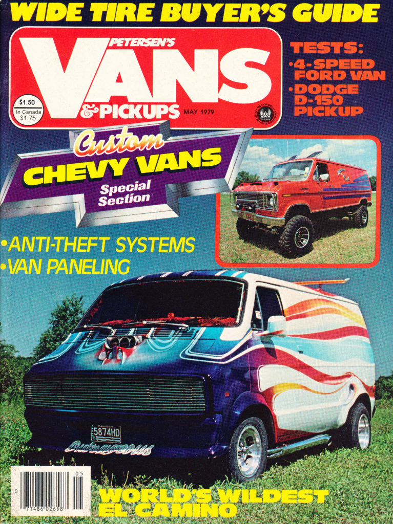 Обложка журнала Vans & Pickups, май 1979