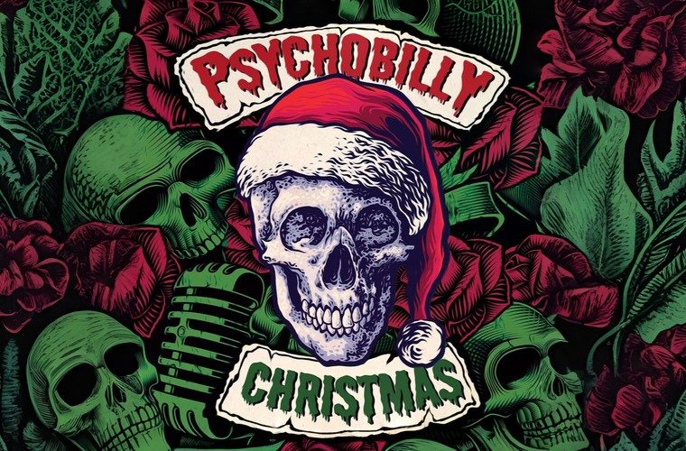 psychobilly christmas, рождество в стиле американского сайкобилли, обзор музыкального сборника