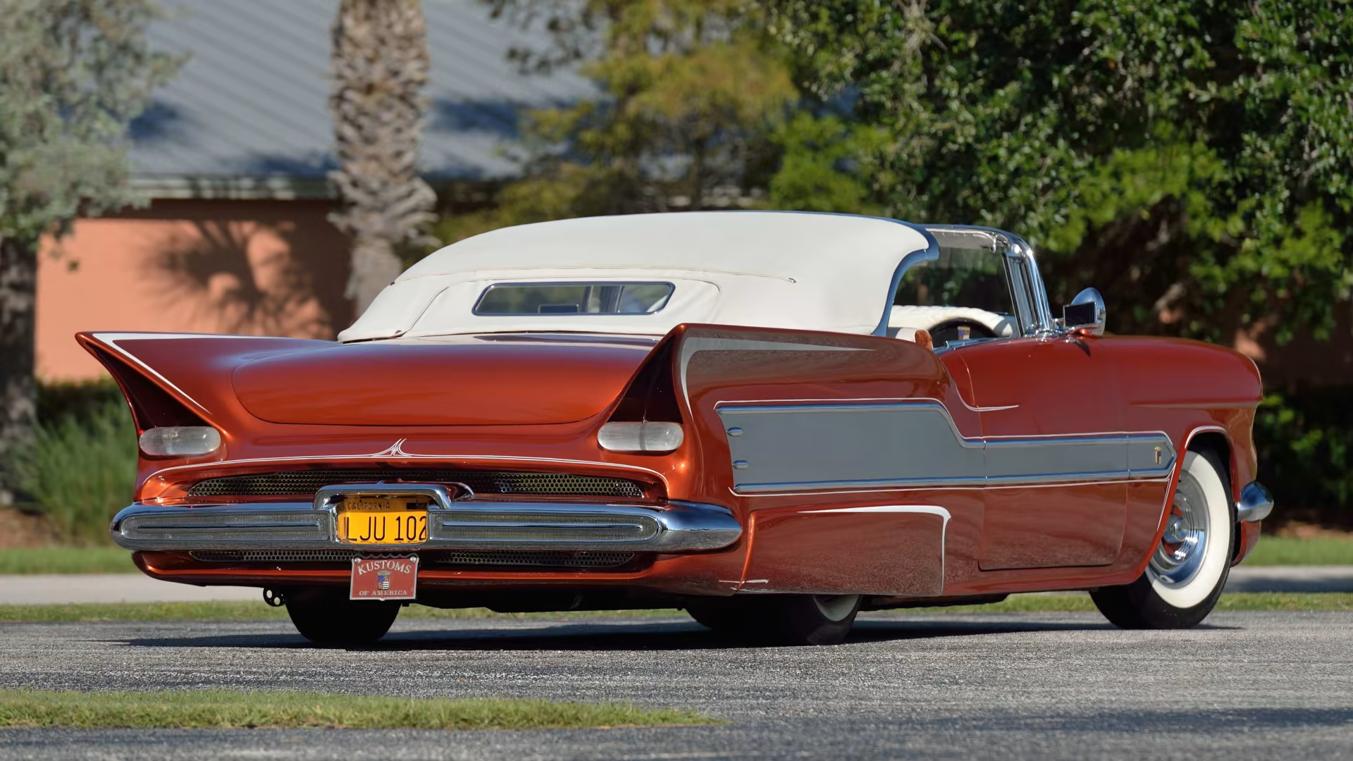 1955 Chevrolet Bel Air Convertible - Aztec Джорджа Барриса, фото 03.