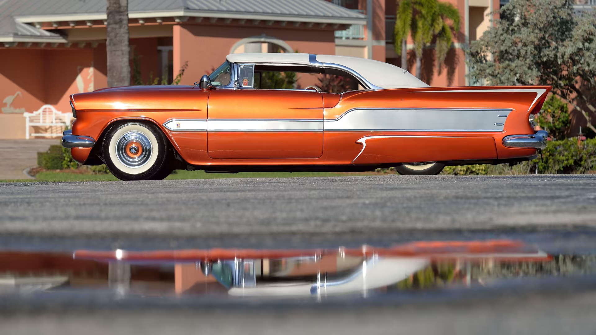 1955 Chevrolet Bel Air Convertible - Aztec Джорджа Барриса, фото 08.