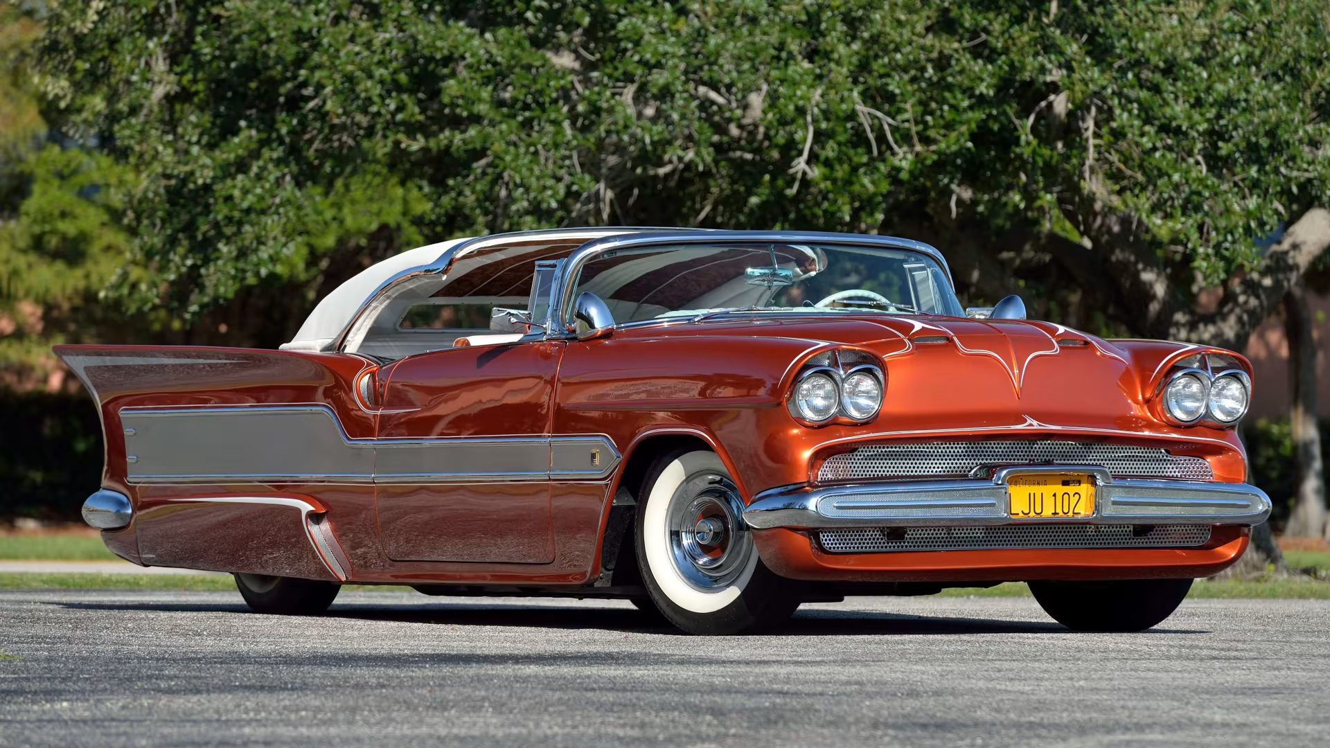 1955 Chevrolet Bel Air Convertible - Aztec Джорджа Барриса, фото 10.