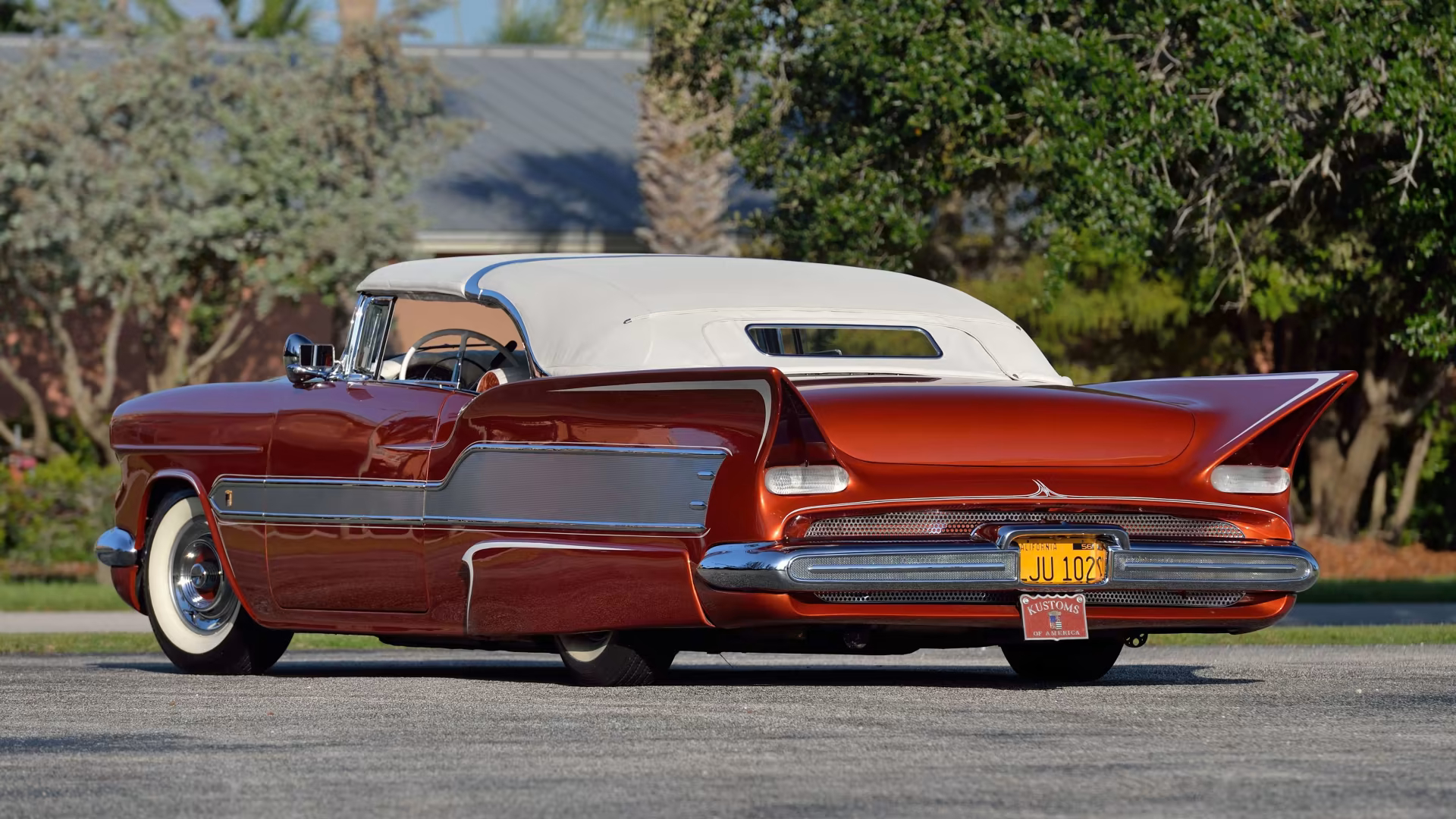 1955 Chevrolet Bel Air Convertible - Aztec Джорджа Барриса, фото 11.