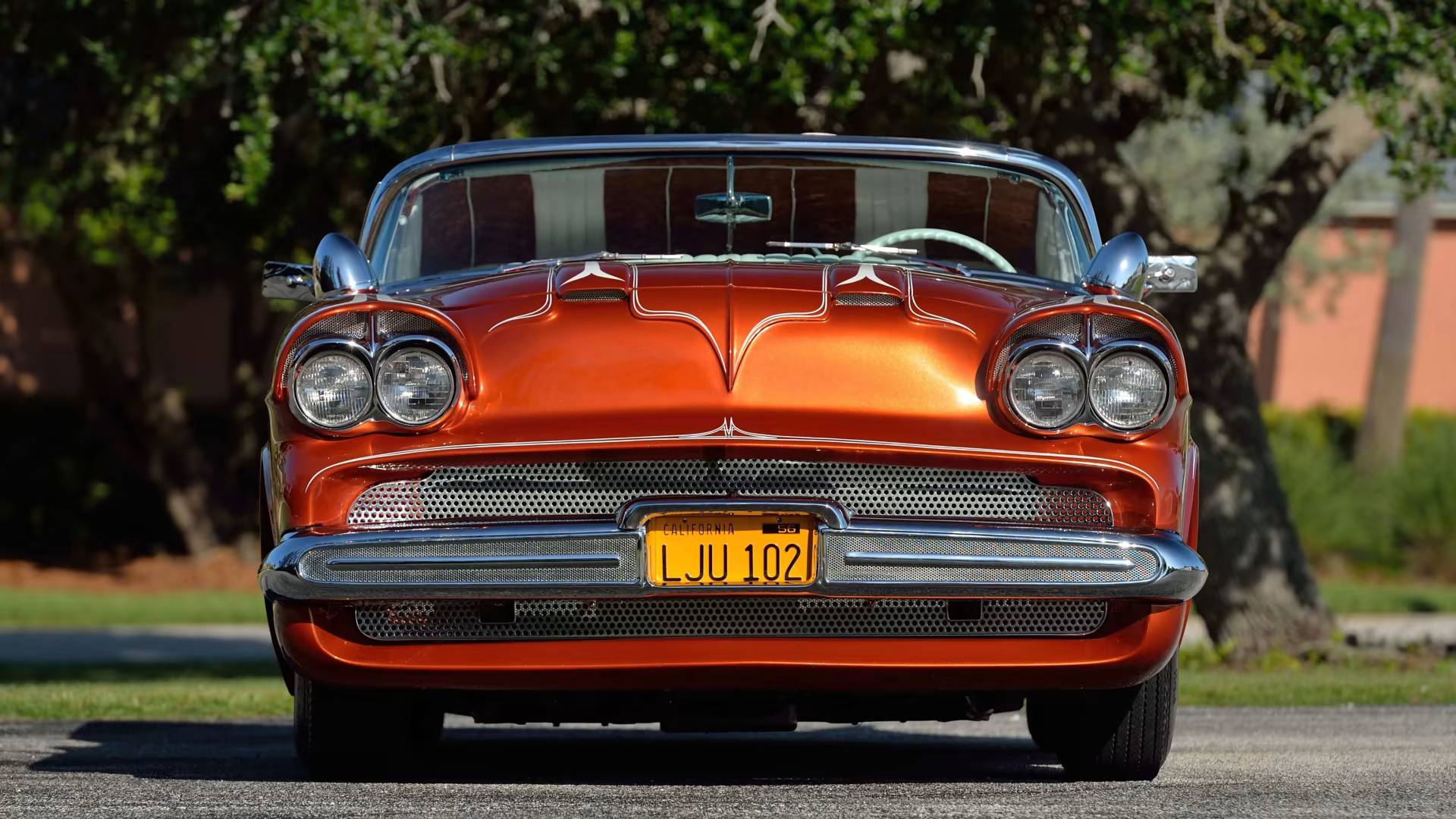 1955 Chevrolet Bel Air Convertible - Aztec Джорджа Барриса, фото 12.