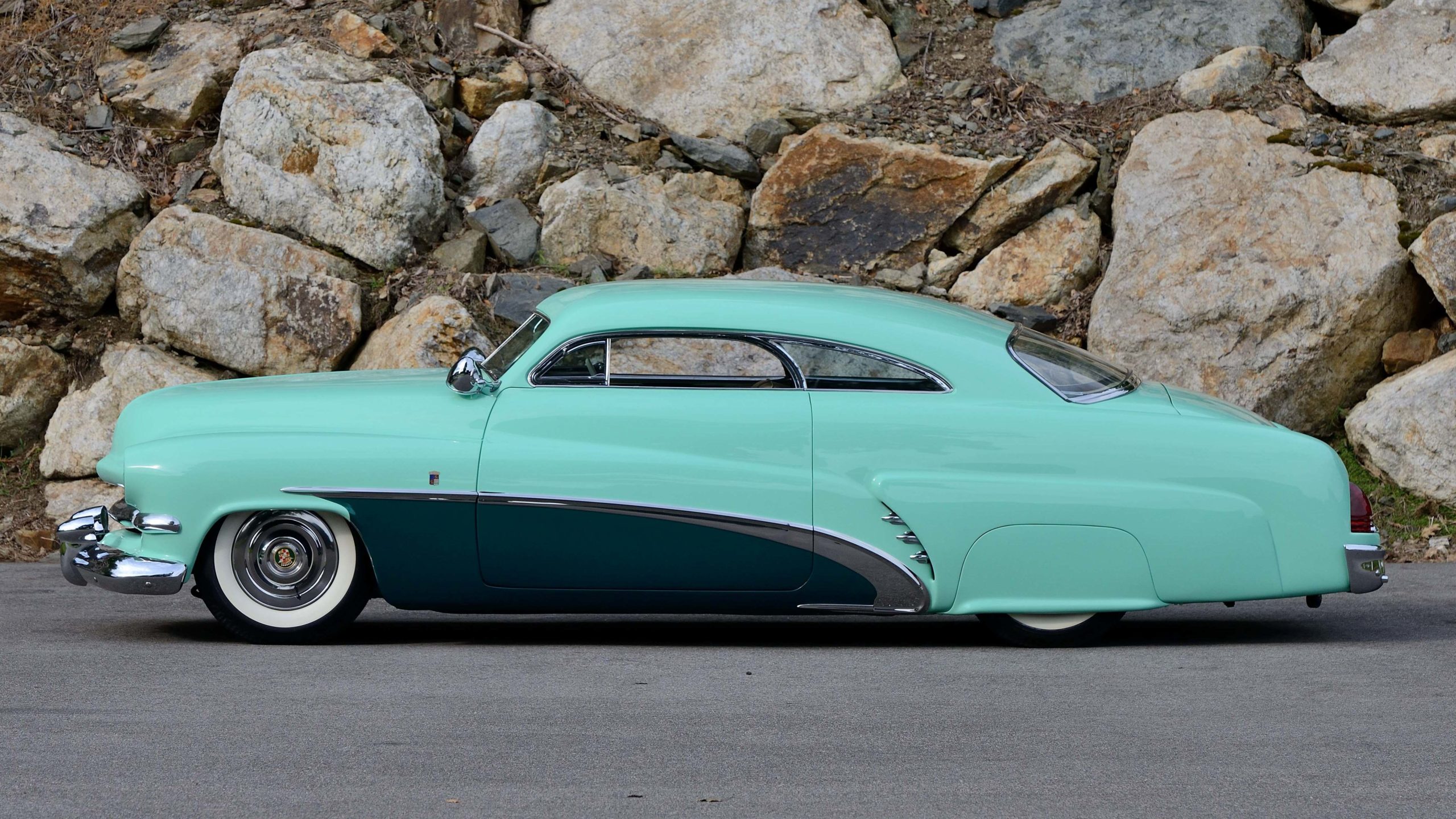 1951 Mercury Club Coupe - Hirohata Merc братьев Джорджа и Сэма Баррис, фото 08.