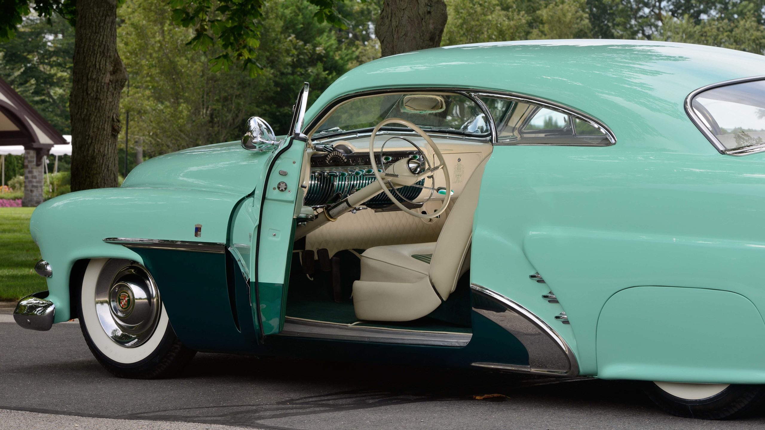 1951 Mercury Club Coupe - Hirohata Merc братьев Джорджа и Сэма Баррис, фото 15.