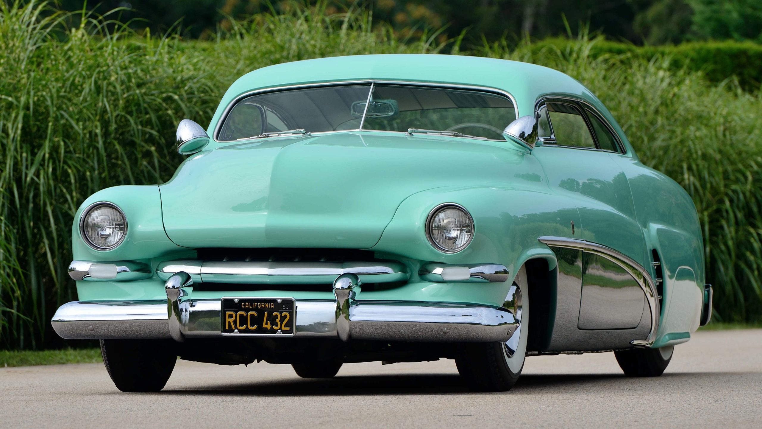 1951 Mercury Club Coupe - Hirohata Merc братьев Джорджа и Сэма Баррис, фото 19.