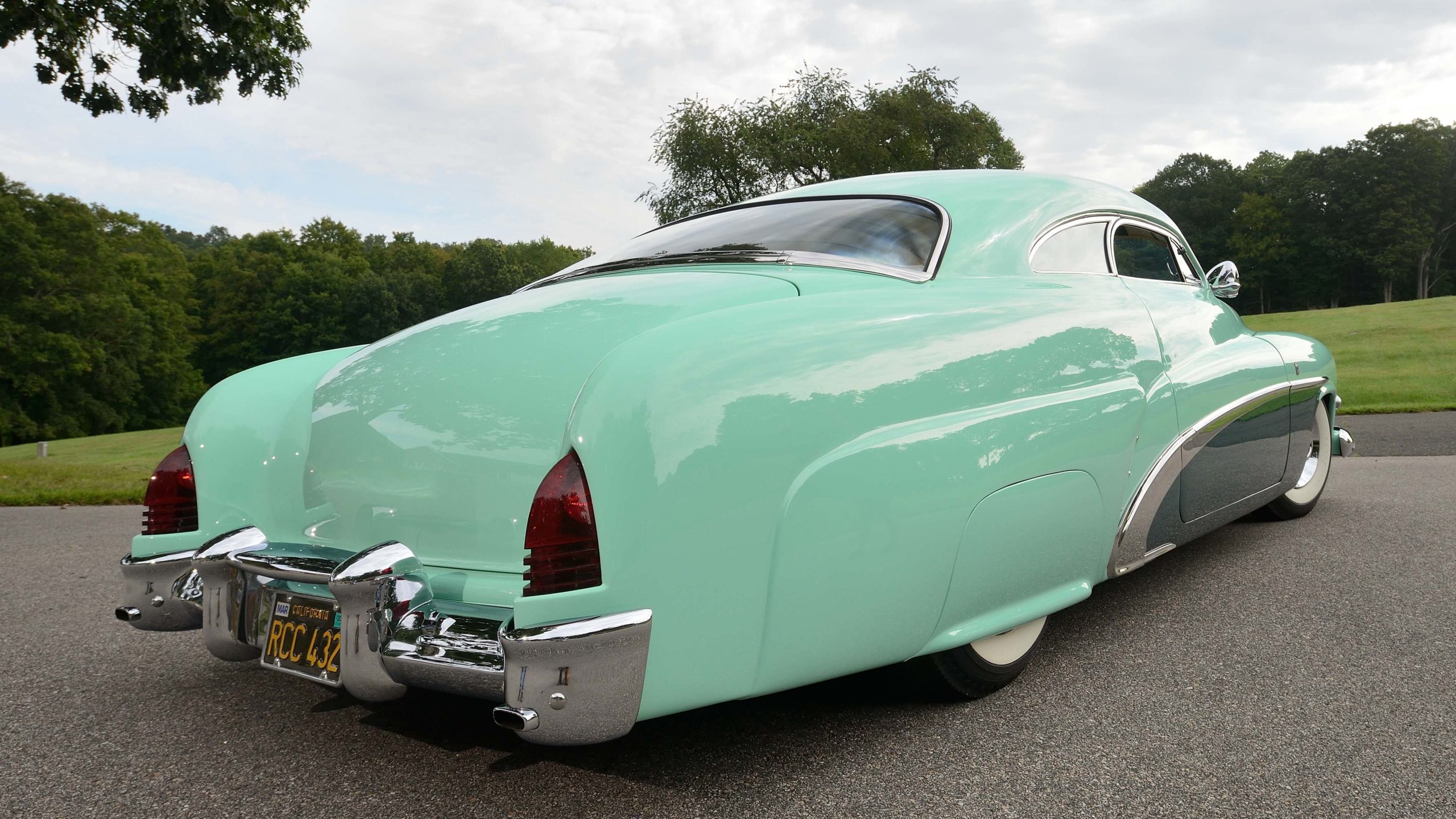 1951 Mercury Club Coupe - Hirohata Merc братьев Джорджа и Сэма Баррис, фото 20.