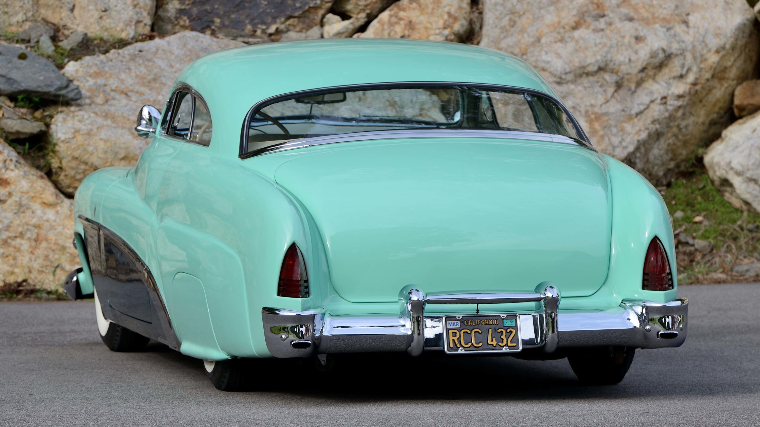 1951 Mercury Club Coupe - Hirohata Merc братьев Джорджа и Сэма Баррис, фото 24.