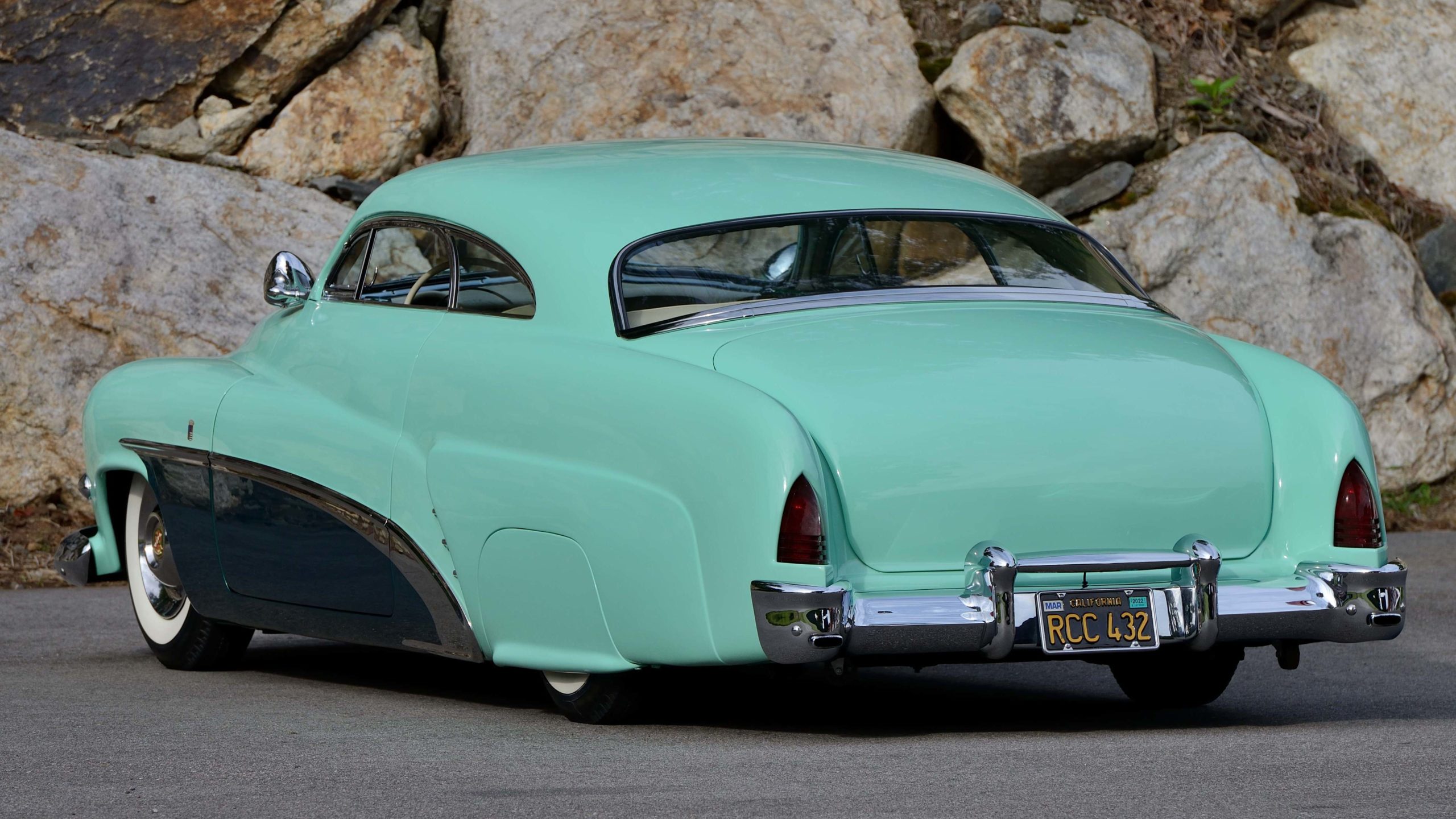 1951 Mercury Club Coupe - Hirohata Merc братьев Джорджа и Сэма Баррис, фото 28.