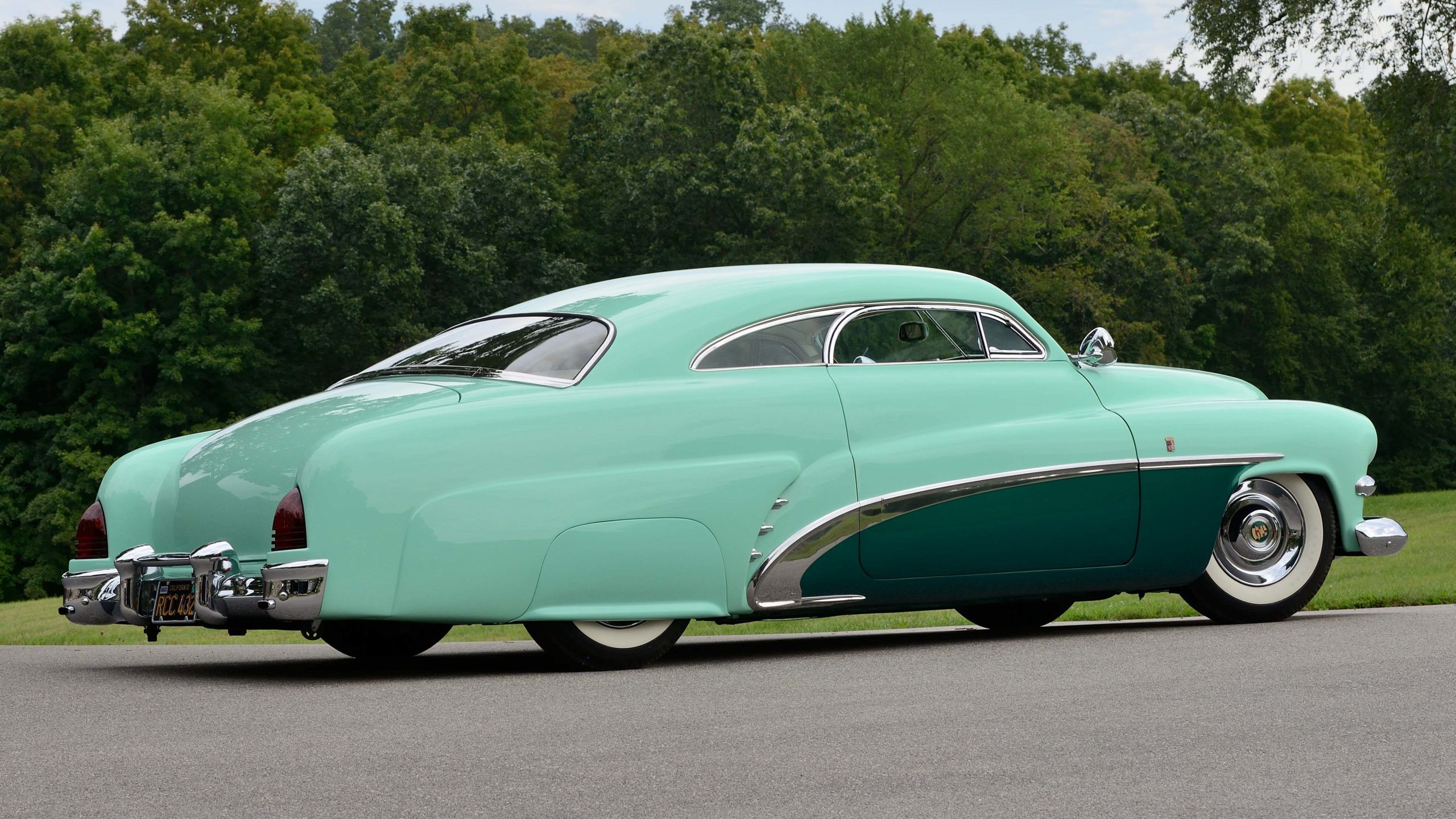 1951 Mercury Club Coupe - Hirohata Merc братьев Джорджа и Сэма Баррис, фото 38.