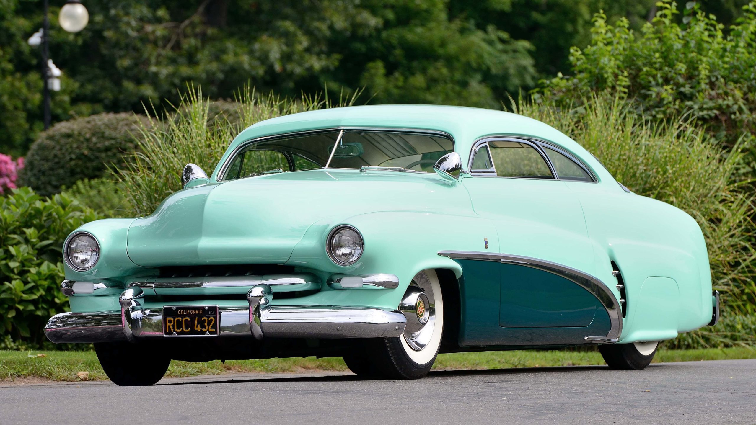 1951 Mercury Club Coupe - Hirohata Merc братьев Джорджа и Сэма Баррис, фото 45.