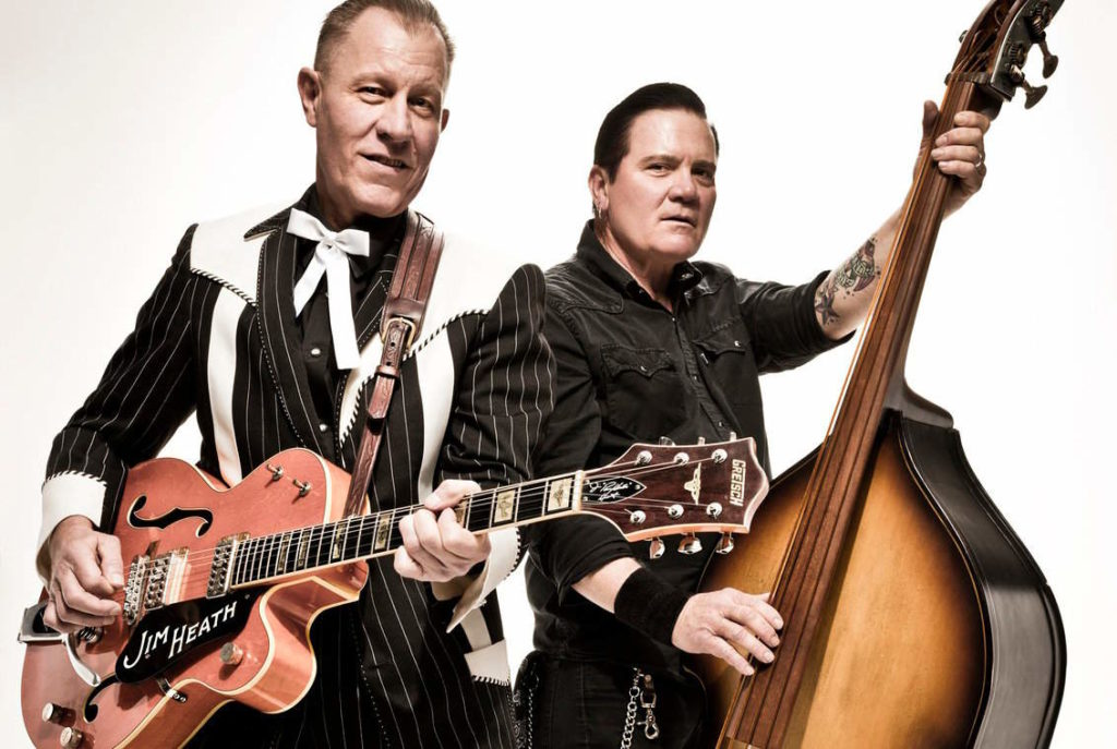 Джим Хит и Джимбо Уоллес, сайкобилли группа Reverend Horton Heat