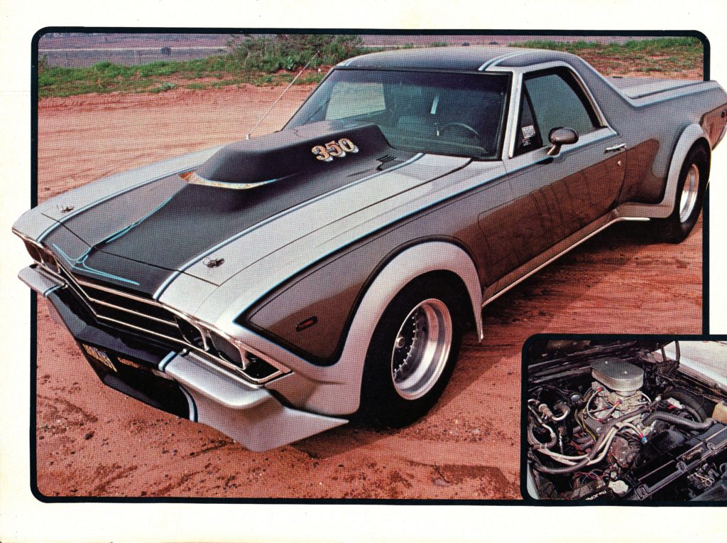 Chevrolet El Camino, Цветной постер из журнала Vans & Pickups, май 1979 года.