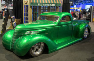 Тамбнейл для статьи про кастомный пикап GMC AC102 1939-ого года Weed Eater.