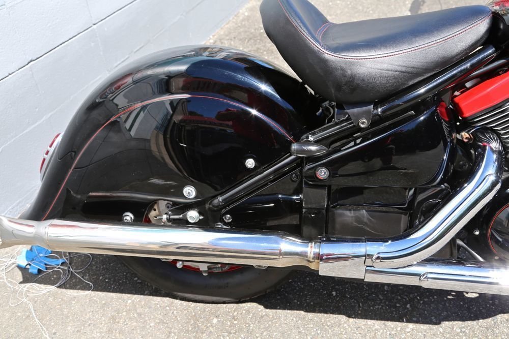 Кастомный мотоцикл Kawasaki 2000-ого года выпуска, фото 08.