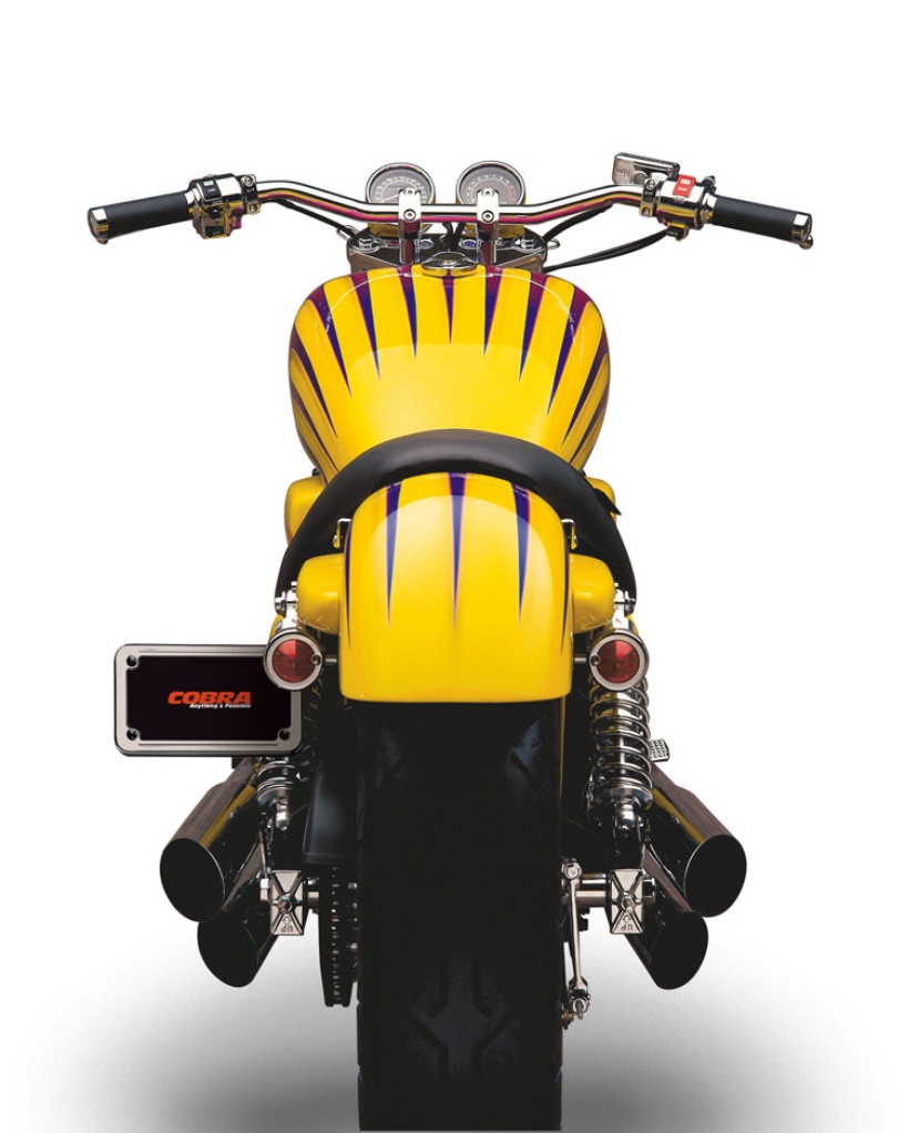 Кастомный мотоцикл Honda Magna из мастерской Cobra Customs, фото 05.