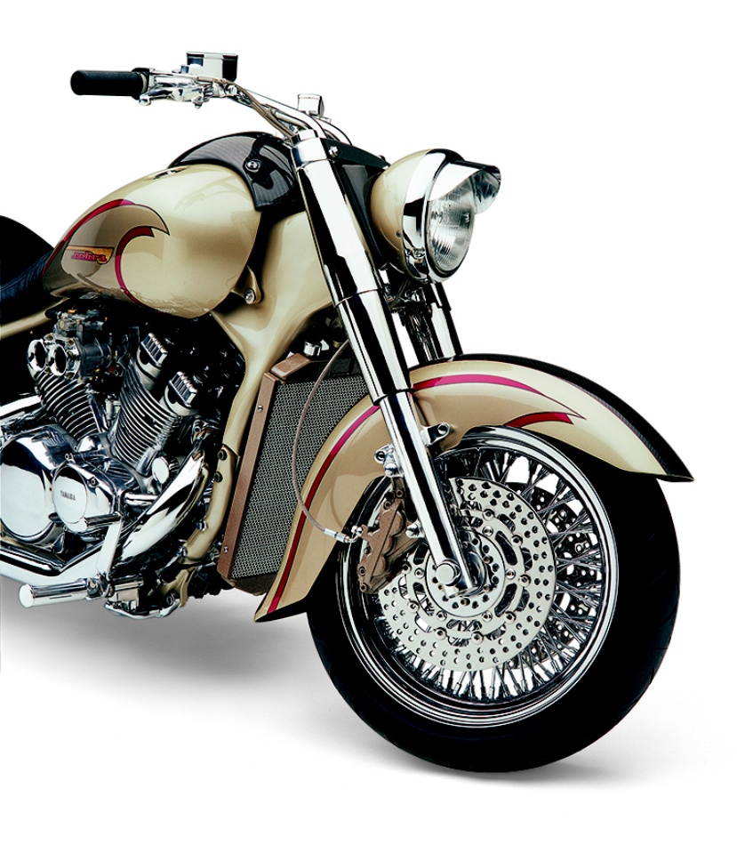 Кастомный мотоцикл Yamaha Royal Star из мастерской Cobra Customs, фото 01.