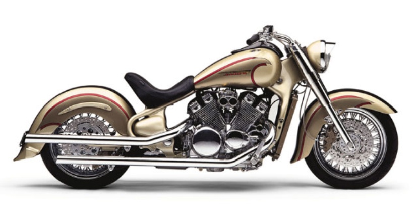Кастомный мотоцикл Yamaha Royal Star из мастерской Cobra Customs, фото 03.