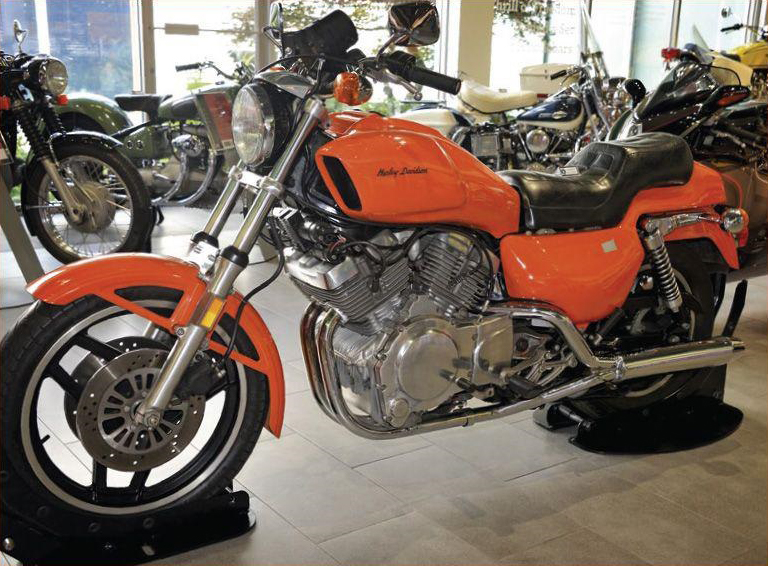 Прототип Harley-Davidson Nova с двигателем V4, альтернативный дизайн, фото 01.