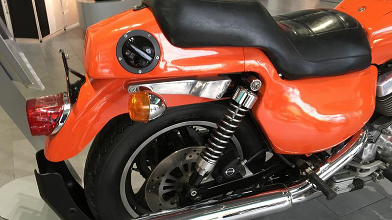 Прототип Harley-Davidson Nova с двигателем V4, альтернативный дизайн, фото 07.