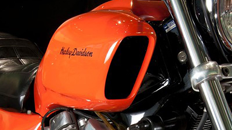 Прототип Harley-Davidson Nova с двигателем V4, альтернативный дизайн, фото 08.