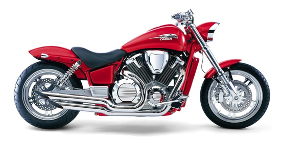 Кастомный мотоцикл Honda VTX 1800, фото 2.