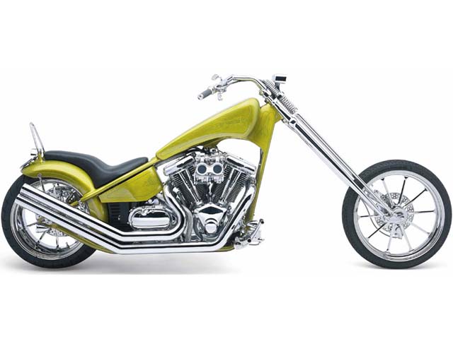 Чоппер на базе мотоцикла Kawasaki Vulcan 2000, фото 02.