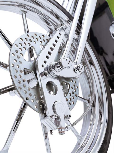 Чоппер на базе мотоцикла Kawasaki Vulcan 2000, фото 05.