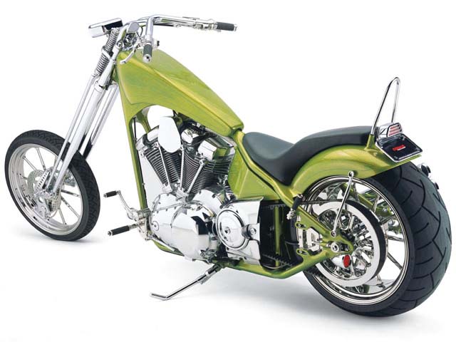 Чоппер на базе мотоцикла Kawasaki Vulcan 2000, фото 08.