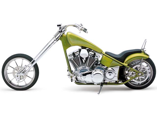 Чоппер на базе мотоцикла Kawasaki Vulcan 2000, фото 11.