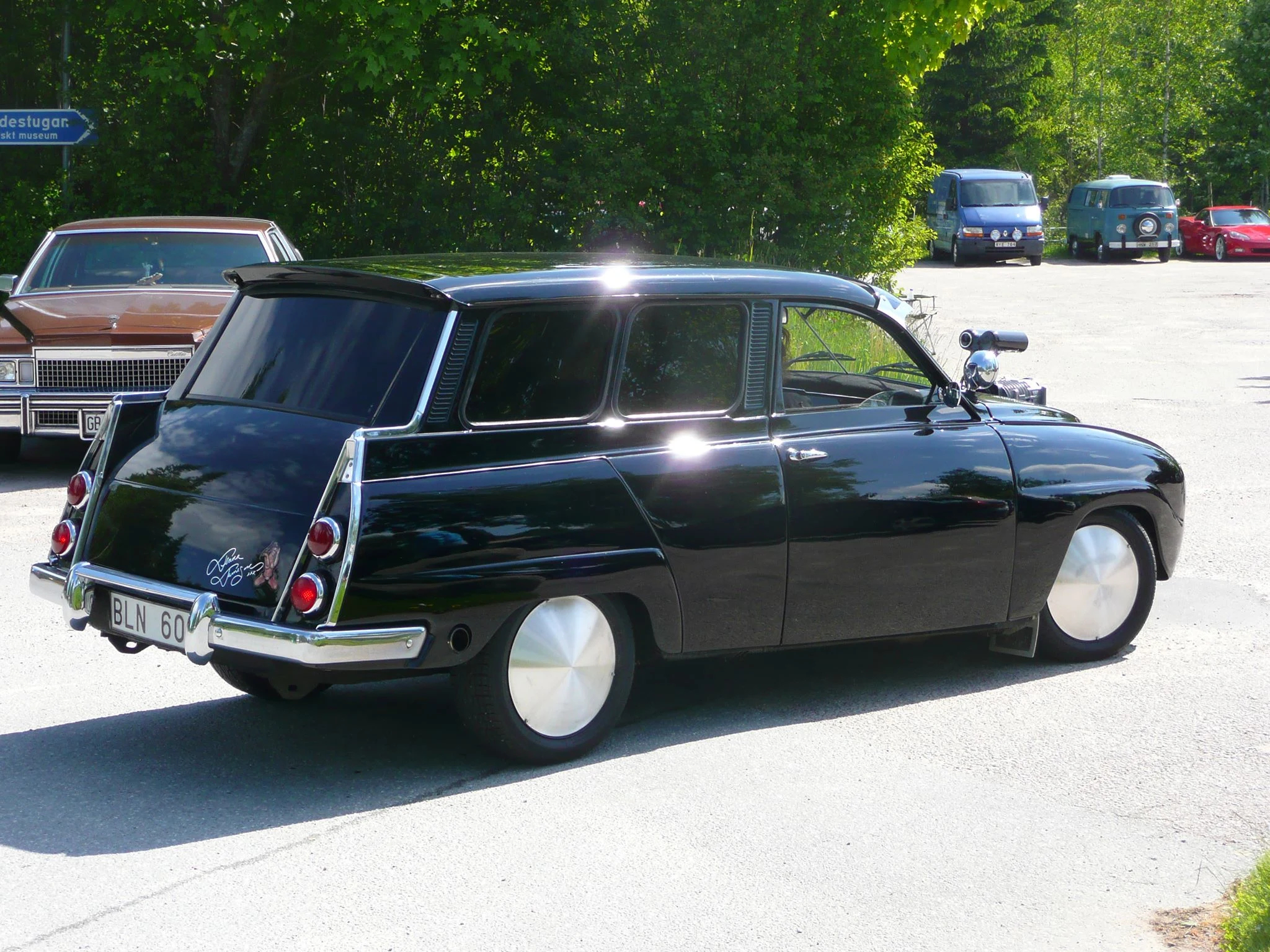 SAAB 95 с двигателем V4 и супернаддувом, фото 02.