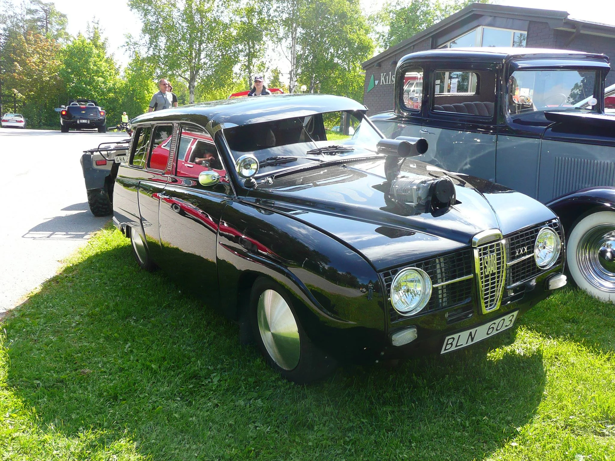 SAAB 95 с двигателем V4 и супернаддувом, фото 03.