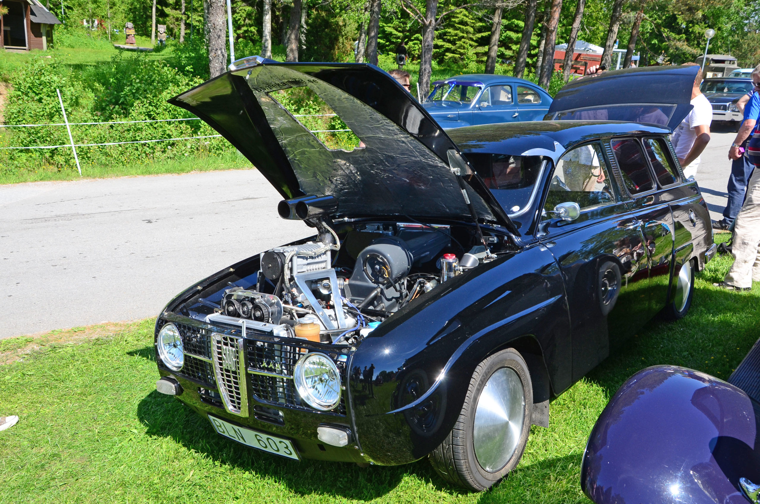 SAAB 95 с двигателем V4 и супернаддувом, фото 06.
